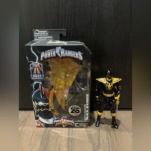 Power Rangers Legacy Collection Dino Thunder Black Ranger Action Figure Toy